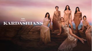Title art for Season 5 of The Kardashians on Hulu.