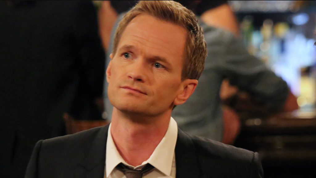 A still image of Neil Patrick Harris as Barney Stinson on the hit sitcom, How I Met Your Mother.
