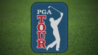 Title art for the PGA Tour on Hulu.