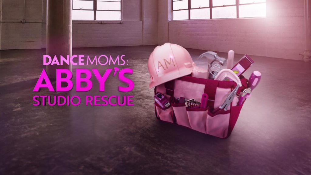 Title art for the Dance Moms spinoff series, Dance Moms: Abby’s Studio Rescue.