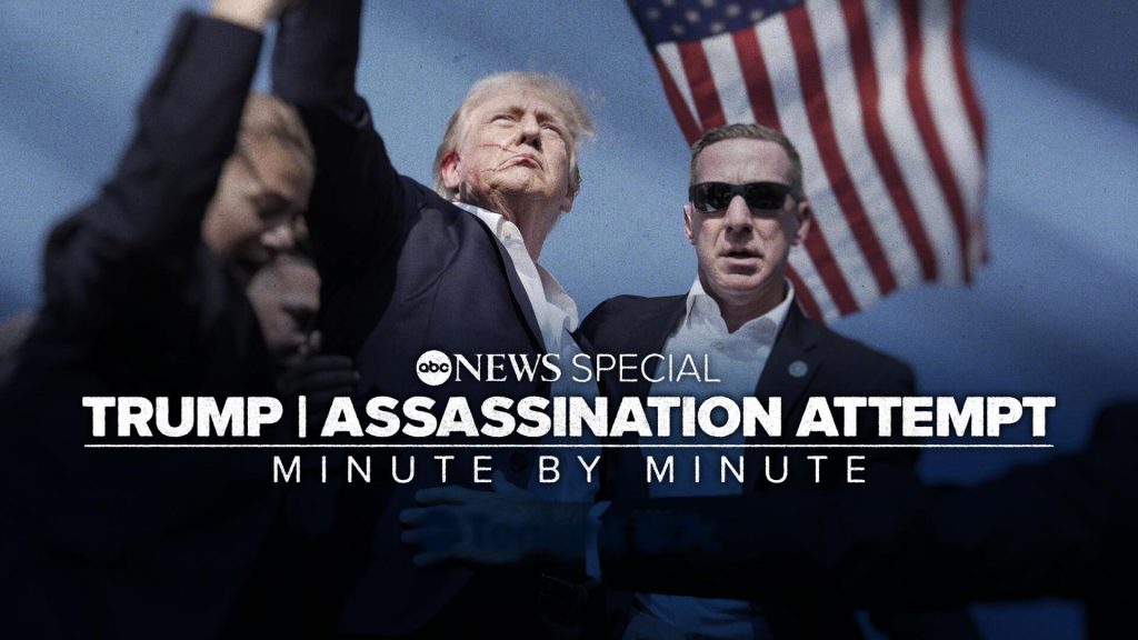 Title art for Trump | Assassination Attempt: Minute by Minute.