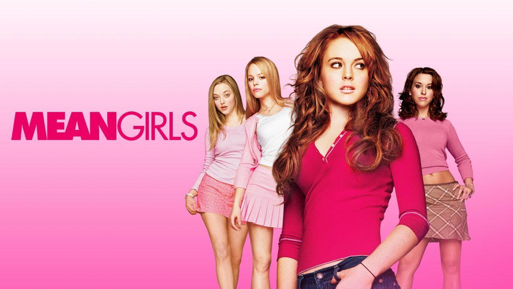 Title art for the classic comedy movie, Mean Girls. 