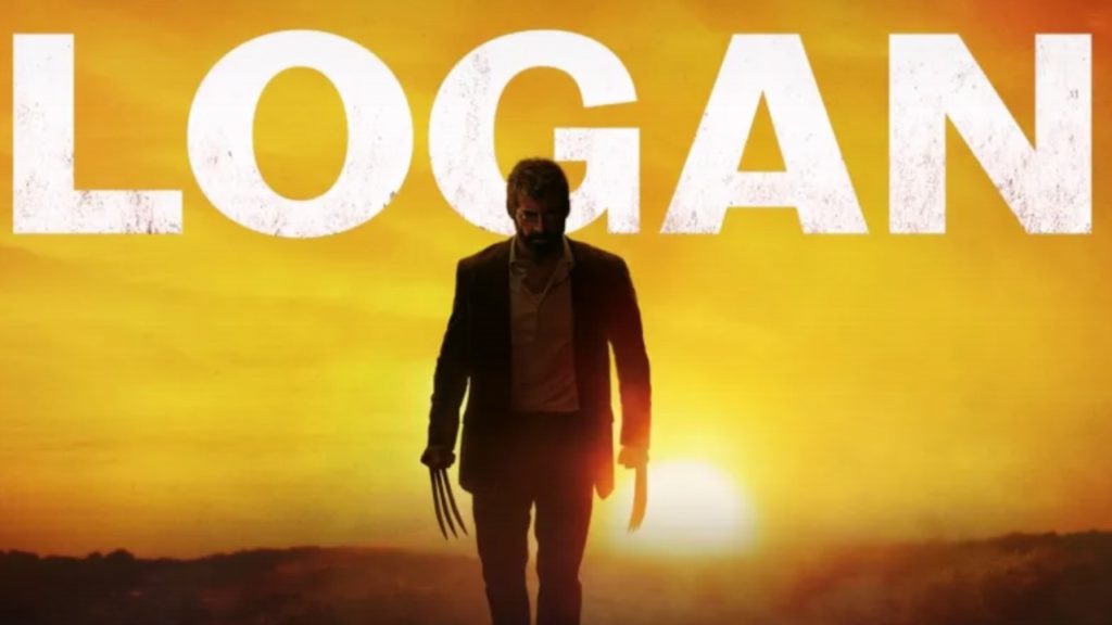 Title art for the Marvel movie, Logan.