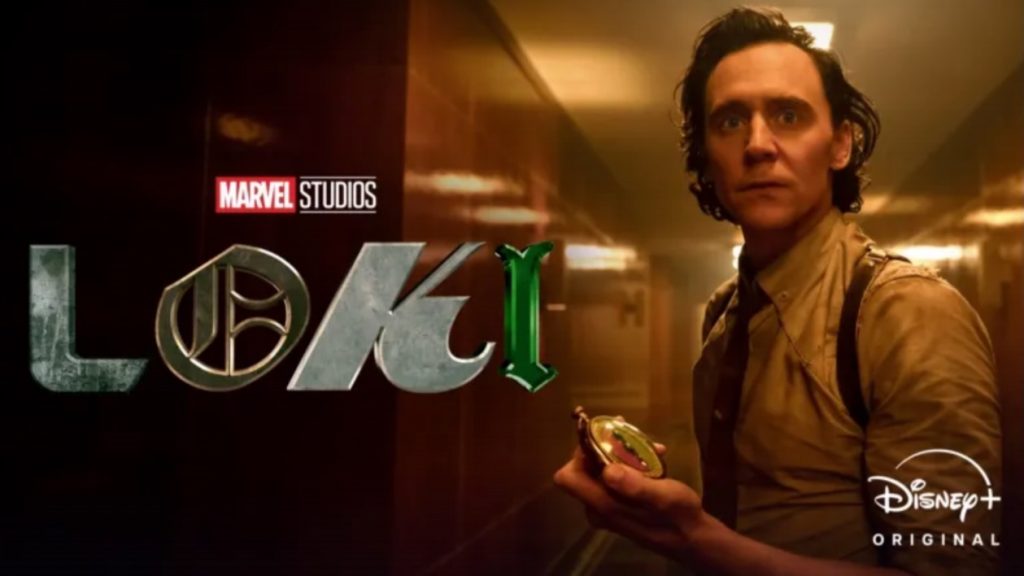 Title art for the Marvel series, Loki.