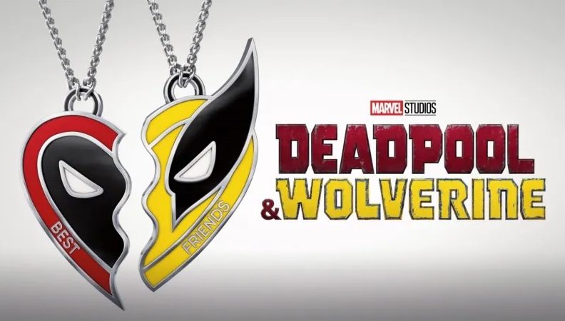 Title art for the new Marvel movie, Deadpool & Wolverine.