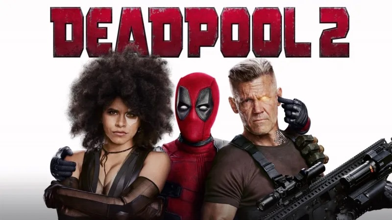 Title art for the Marvel movie, Deadpool 2.