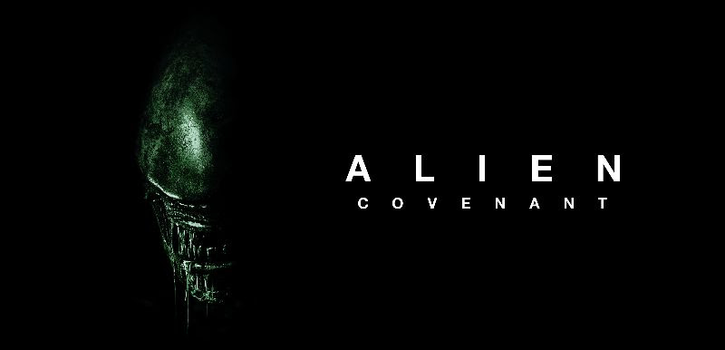 Title art for the sixth movie in the Alien franchise, Alien: Covenant.