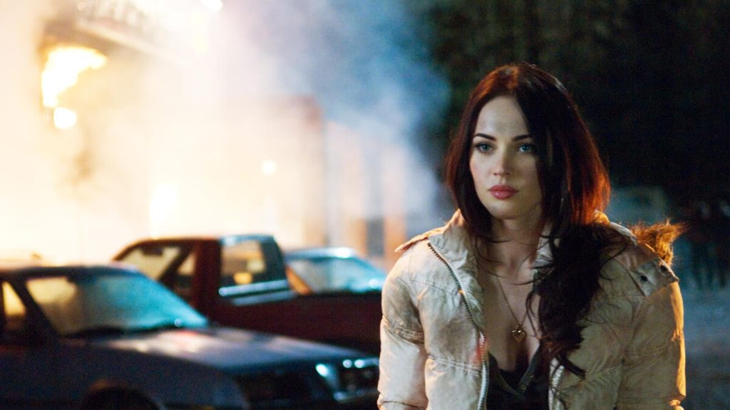 A still image from the Megan Fox vampire movie, Jennifer’s Body.