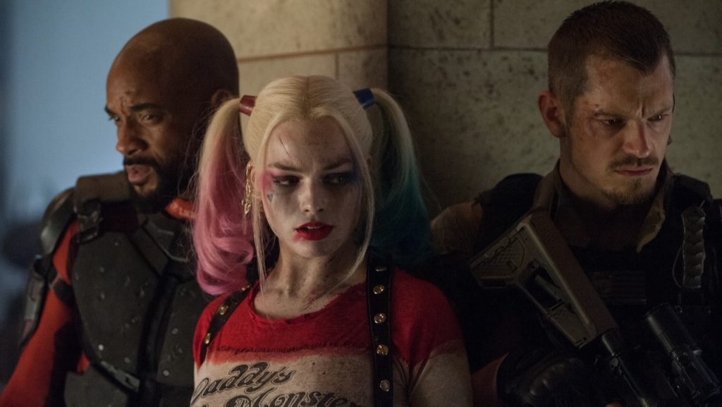 Title art for the movie Suicide Squad, streaming on Max.