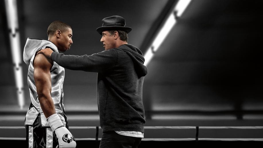 Title art for boxing movie Creed