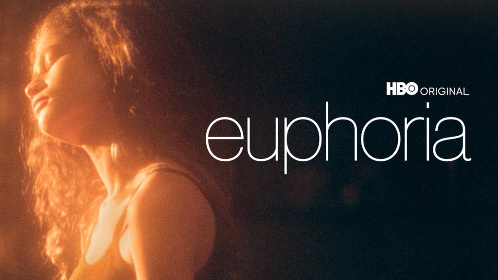 Title art for HBO Original series, Euphoria.