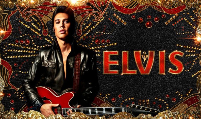 Title art for the music biopic Elvis.