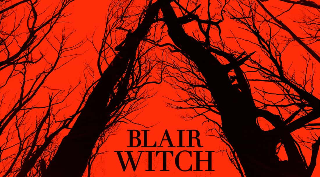 title art for the 2016 movie, Blair Witch.