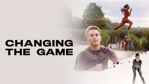 Title art for the Hulu Original documentary, Changing the Game.
