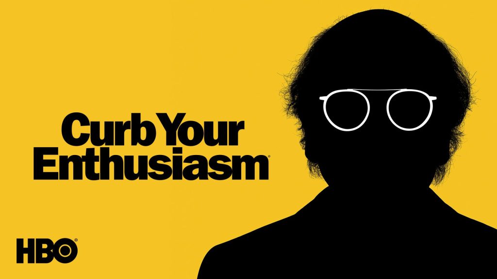 Title art for the HBO show Curb Your Enthusiasm starring Larry David.