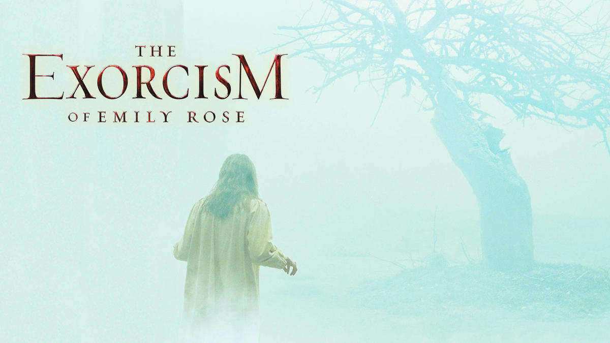Заглавно изкуство за класическия филм на ужасите Екзорцизмът на Емили Роуз