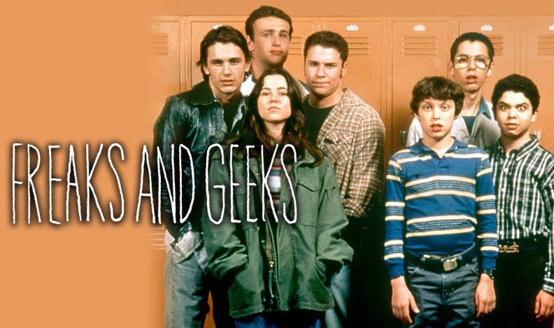 Title art for the cult classic Freaks and Geeks.
