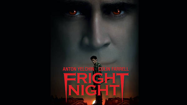 Título Arte para la película de terror Fright Night