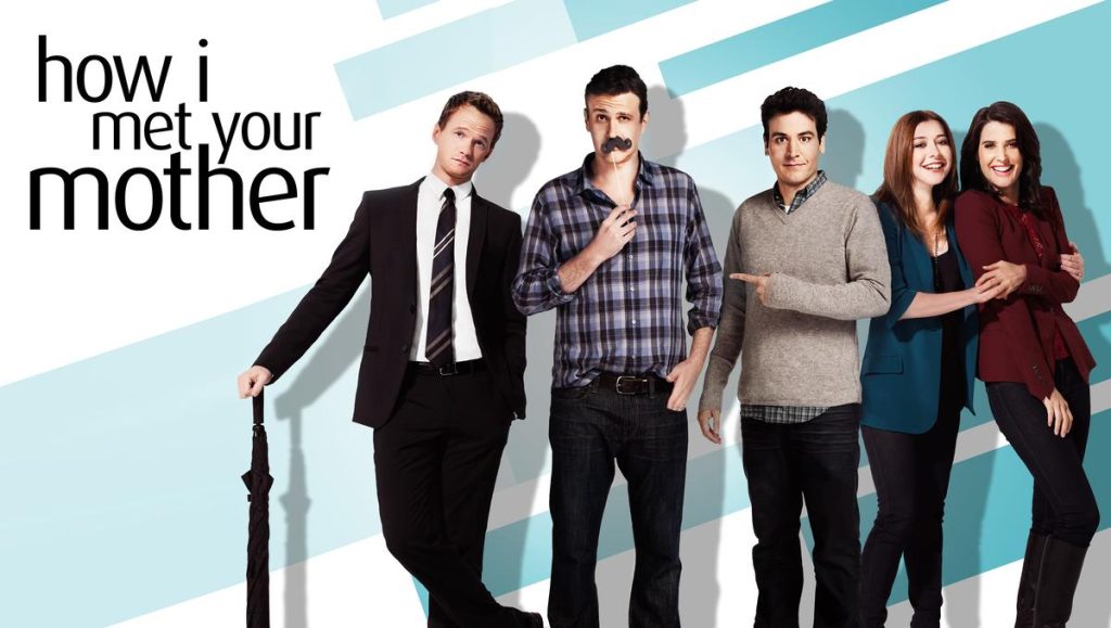 Title art for the comfort show, How I Met Your Mother.