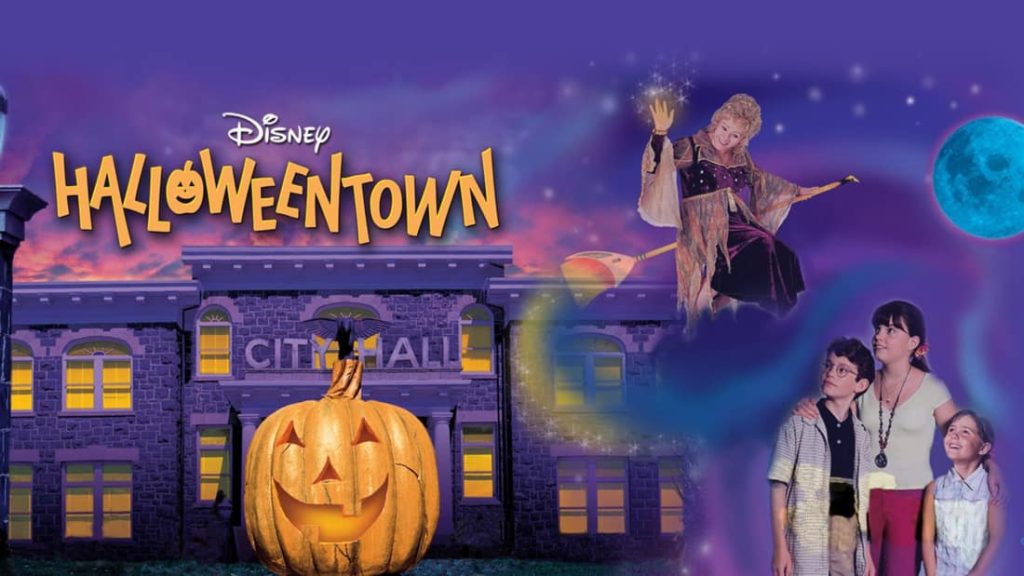 Title art for the Disney Channel Original Hallowen movie, Halloweentown.