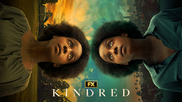 Title art for the new FX show Kindred on Hulu
