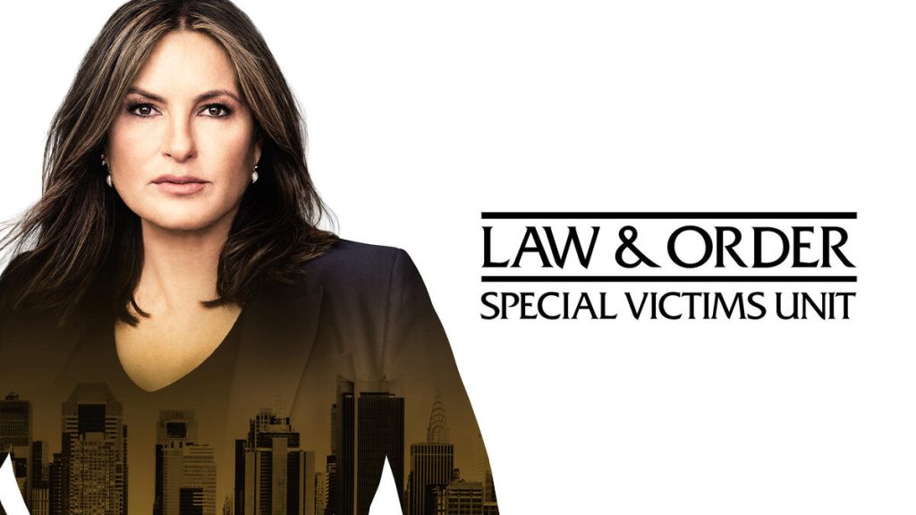 Title art for the procedural show, Law & Order: SVU.
