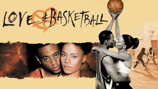 Title art for the basketball movie, Love and Basketball.