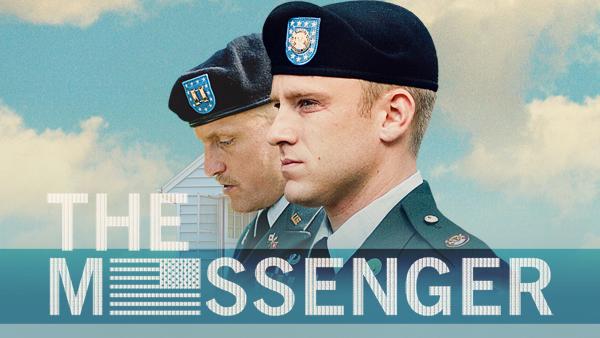 Ben Foster and Woody Harrelson starring in The Messenger.