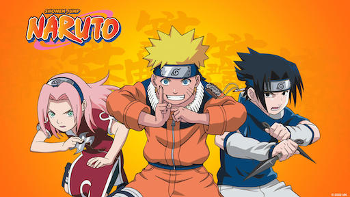 Title art for Naruto
