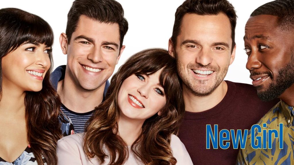 Title art for the sitcom New Girl on Hulu.
