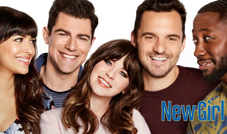 Title art for the sitcom New Girl on Hulu.