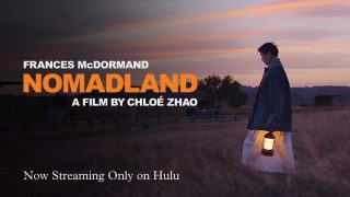 Title art for the inspiring documentary Nomadland.