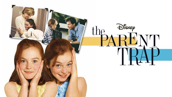 Title art for The Parent Trap, featuring Lindsay Lohan