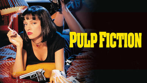 Title art for Pulp Fiction