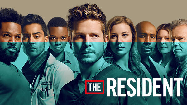 title art for the FOX medical series The Resident.