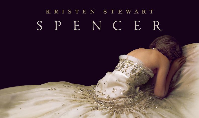 Title art for the OscarⓇ-nominated film Spencer.