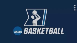 Title art for NCAA Basketball on Hulu.