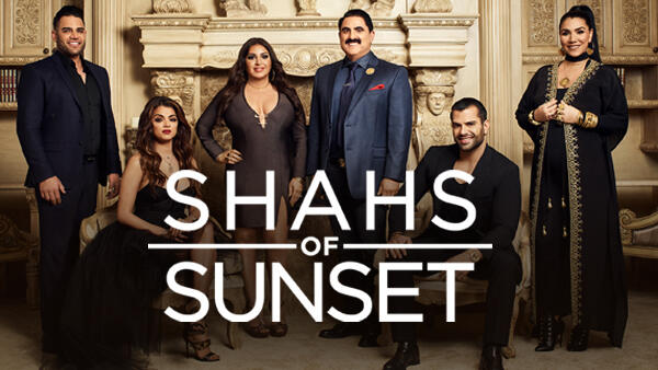 Title art for the reality TV show, Shahs of Sunset.