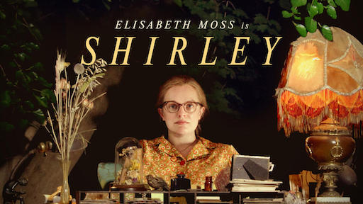 Title art for the new thriller movie, Shirley.