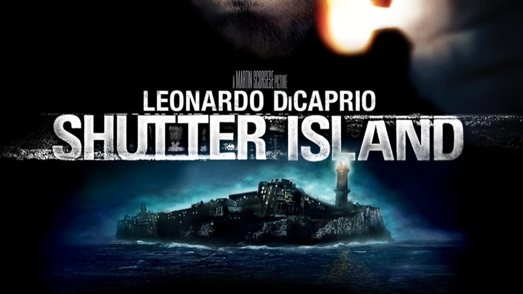 Title art for psychological thriller, Shutter Island.