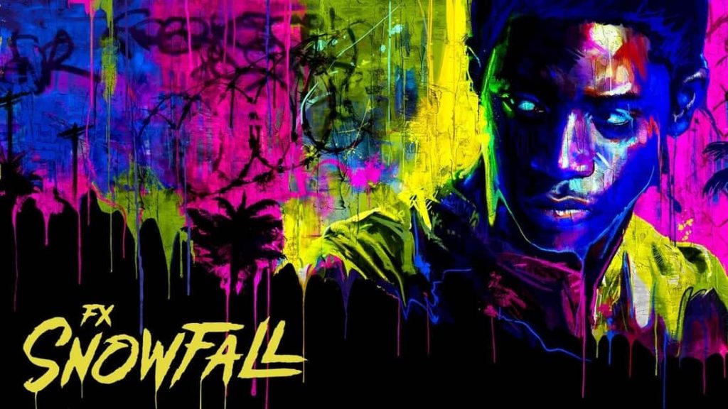 Title art for FX's Snowfall on Hulu.