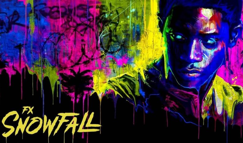 Title art for FX's Snowfall on Hulu.