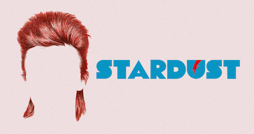 Title art for the David Bowie-inspired movie Stardust