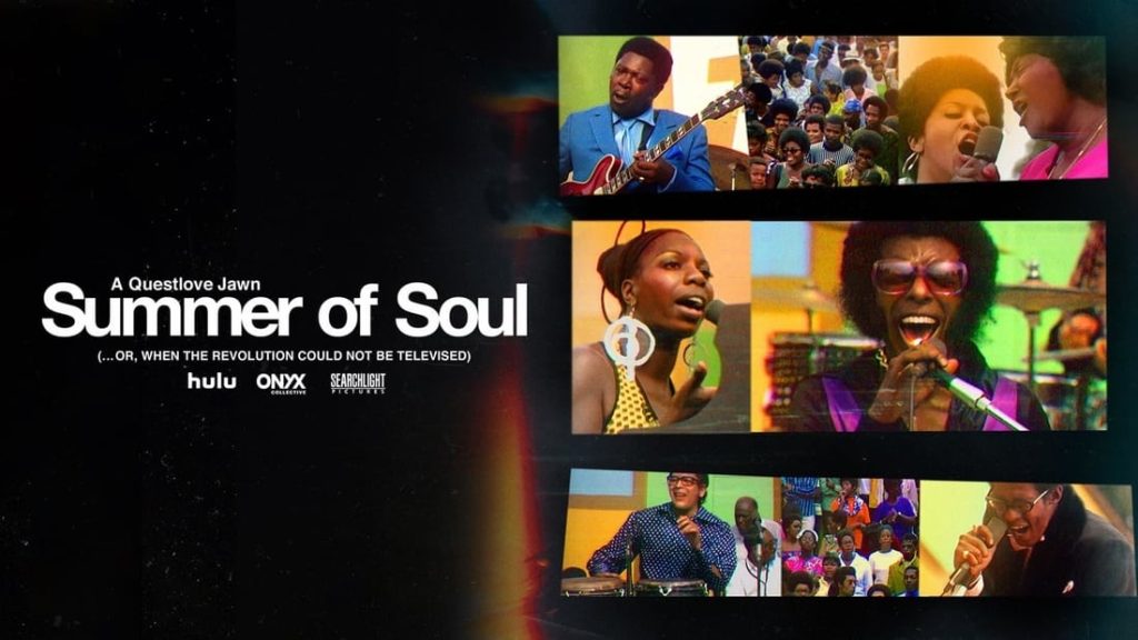 Title art for the Hulu Original documentary, Summer of Soul.