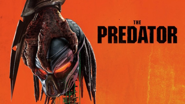 Title art for the Predator movie The Predator