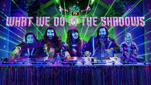 Title art for the FX comedy What We Do In The Shadows