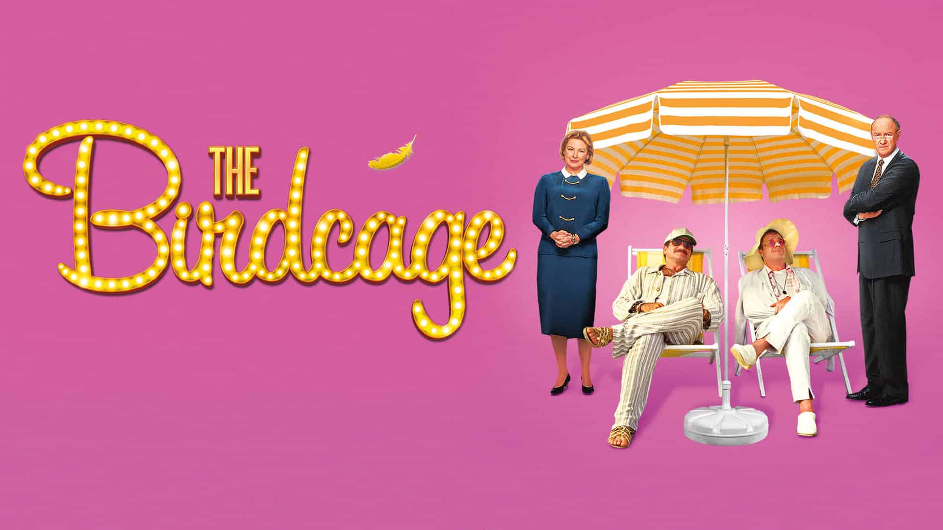 Title art for The Birdcage