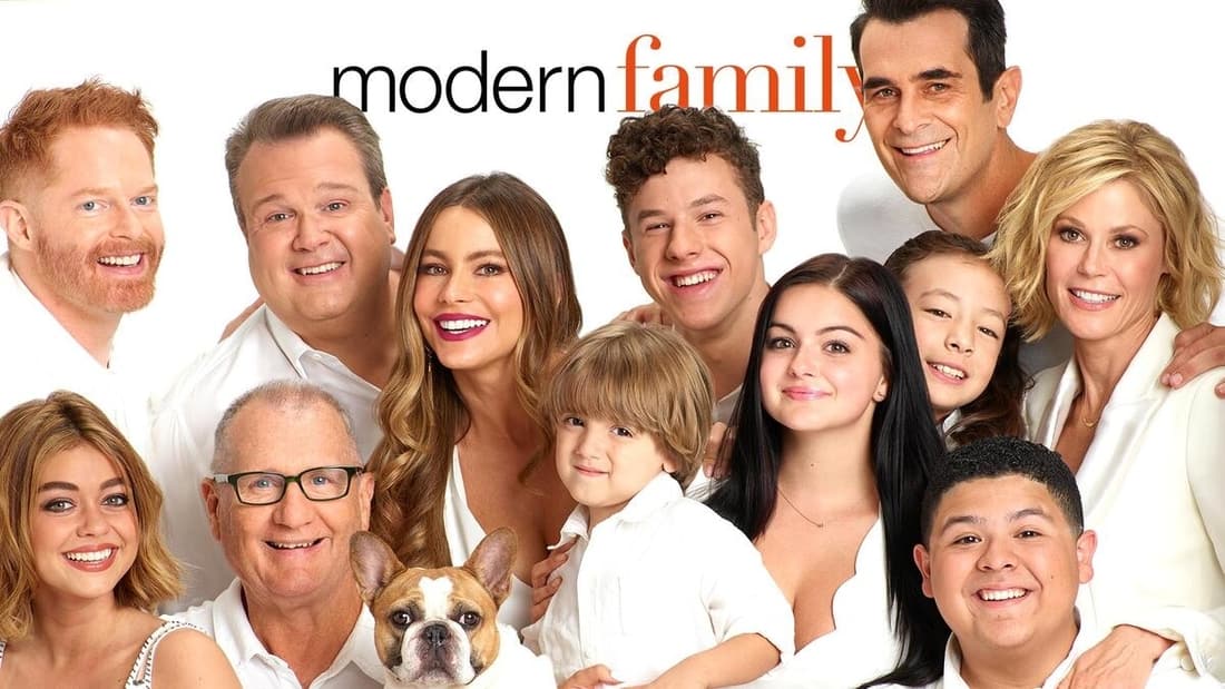 Title art for the ABC hit sitcom Modern Family