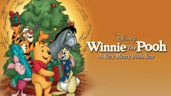 Title art for A Very Merry Winnie the Pooh