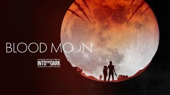 Title art for the fantasy movie, Blood Moon.